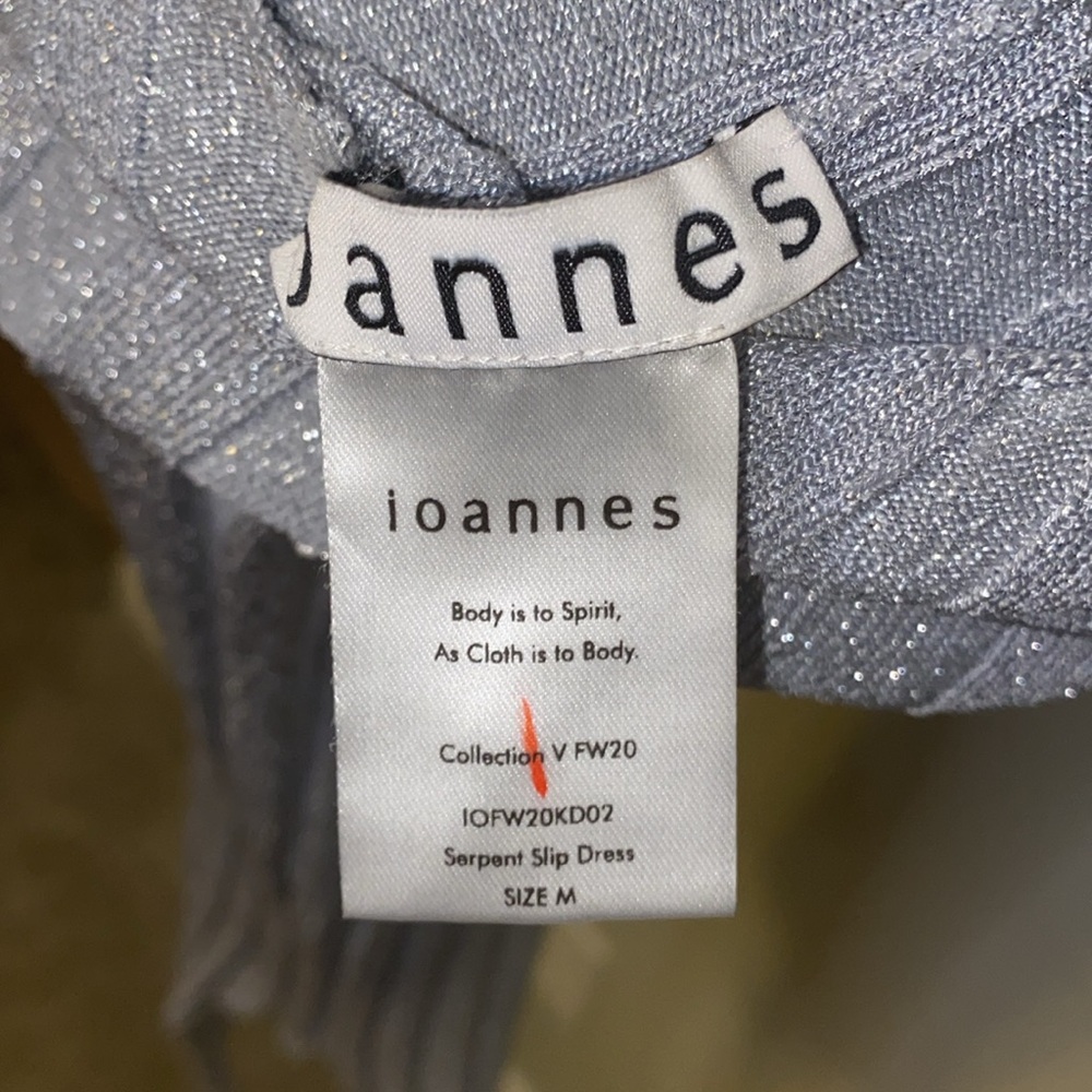 IOANNES

Ioannes Serpent One-Shoulder Metallic Ribbed-Knit Dress - Picture 7 of 8